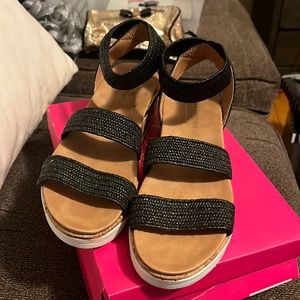 Worn once Catherine Malandrino wedge shoes